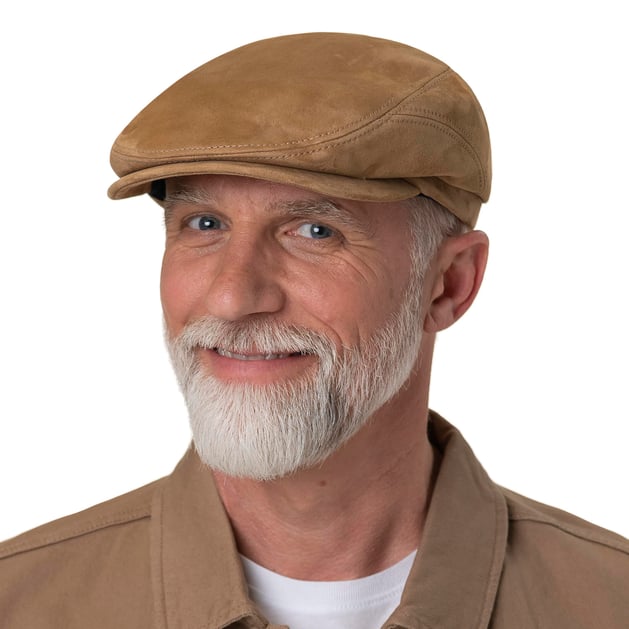Goat Suede Flat Cap by Stetson - 207,95 €