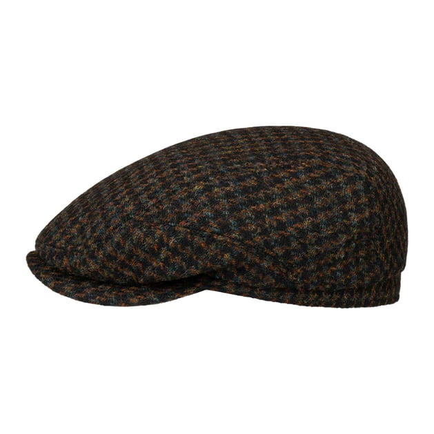 Harris Tweed Houndstooth Driver Cap by Stetson - 179,00 € display picture 1