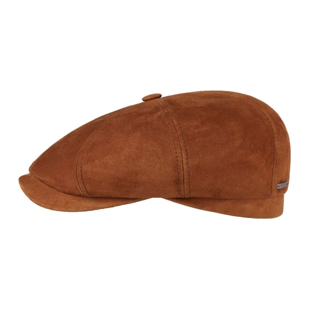 Hatteras Goat Suede Flat Cap by Stetson - 186,95 €