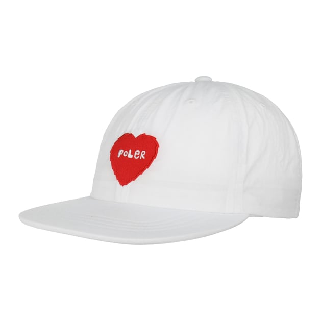 Heart Soft Visor Nylon Strapback Cap by Poler --> Shop Hats