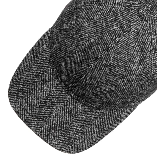 帽子 CPH 530WH WOOL HERRINGBONE CASQUETTE M/L Herringbone Wool Mix Cap by Borsalino --> Shop Hats, Beanies