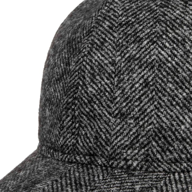 帽子 CPH 530WH WOOL HERRINGBONE CASQUETTE M/L Herringbone Wool Mix Cap by Borsalino --> Shop Hats, Beanies