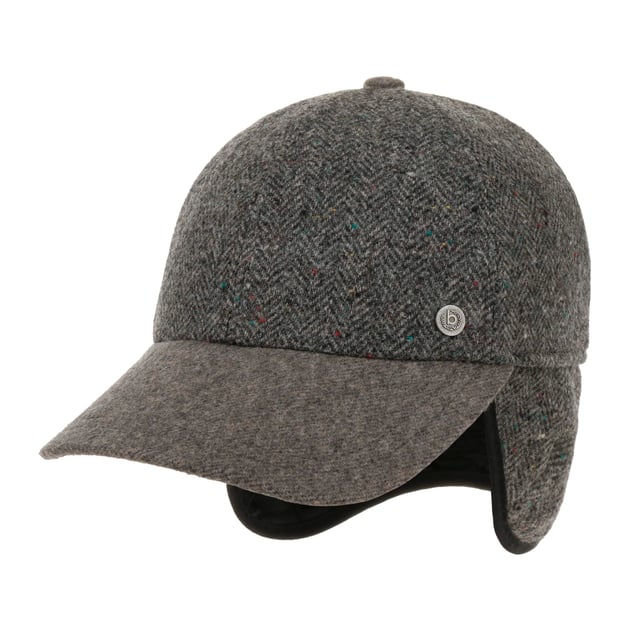Warm grey Italian designer fitted cap with ears New Era | Accessories | Warm Grey Satin Italian Designer  main image 3