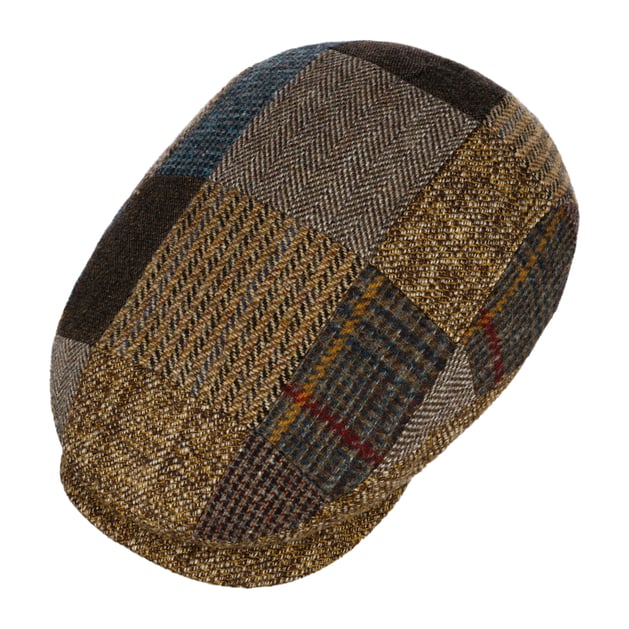 【週末セール♪】Canvas Flat Cap 〜 SALSATION Bricksford 8 Panel Linen Flat Cap