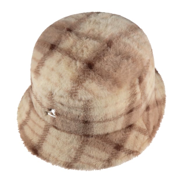 Multi Plaid Faux Fur Bucket Hat by Kangol - 83,95 € display picture 1