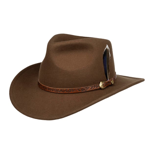 Norbeck Western Wool Hat by Stetson --> Shop Hats, Beanies & Caps