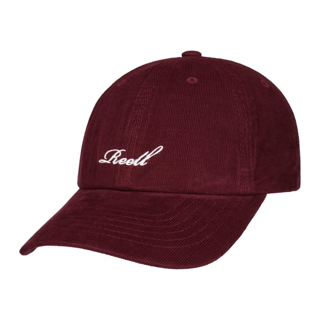 Single Script Corduroy Cap by Reell --> Shop Hats, Beanies & Caps