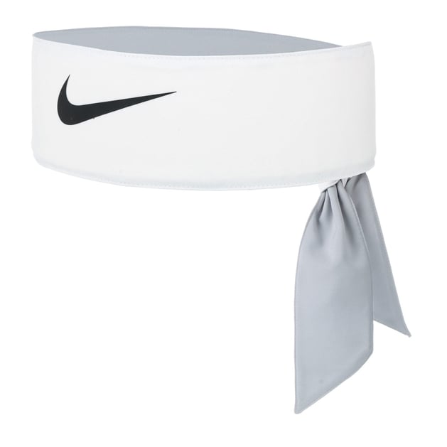 white nike tennis headband