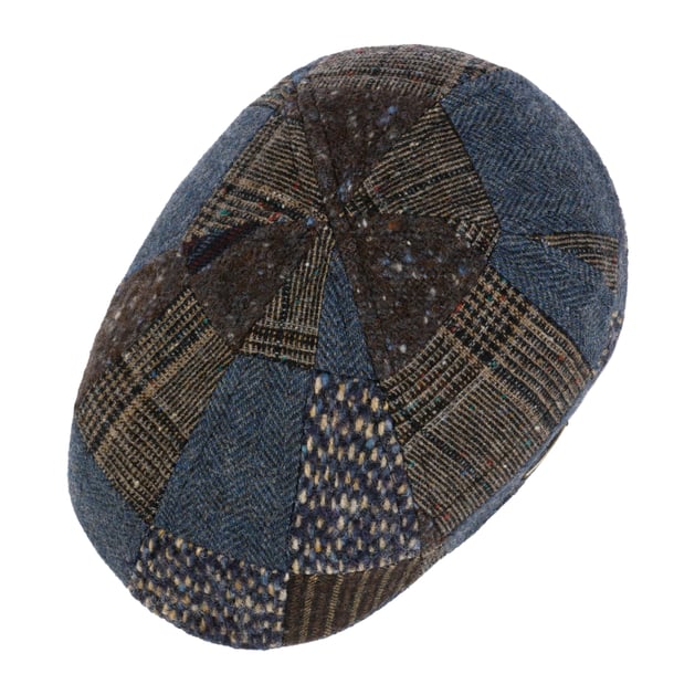 Texas Wool Mix Patchwork Flat Cap by Stetson --> Shop Hats