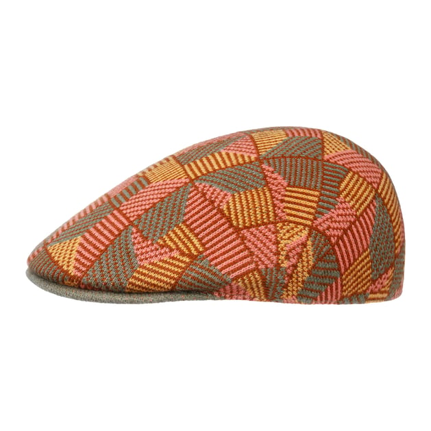 Tiled 507 Flat Cap by Kangol --> Shop Hats, Beanies & Caps  display picture 2